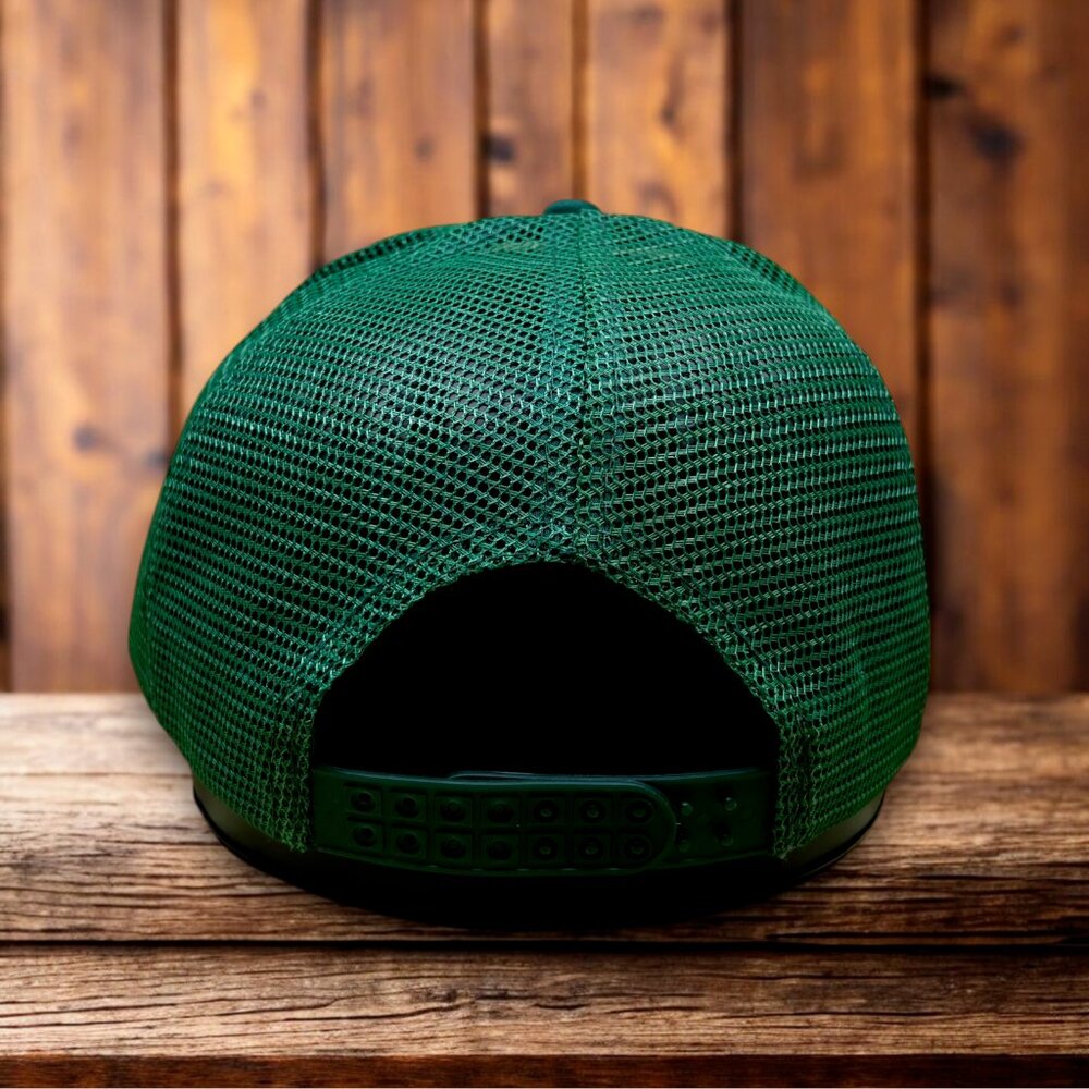 A&P Supermarket Unisex Trucker Hat Green Snapback Defunct Retro Logo Ball Cap - Picture 2 of 4